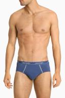 Jockey No Ride Up Micro Marle Trunk - Canoe Blue Marle