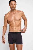 Jockey No Ride Up Trunk Micro Marle - Crimson Fire