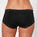 Jockey Parisienne Boyleg Briefs - Black - Black