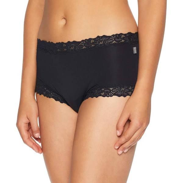 Jockey Parisienne Boyleg Briefs - Black - Black