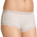 Jockey Parisienne Cotton Marle Boyleg - Vanilla Marle