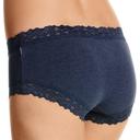 Jockey Parisienne Cotton Marle Boyleg - Ink Blue