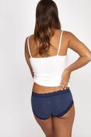 Jockey Parisienne Cotton Marle Boyleg - Ink Blue