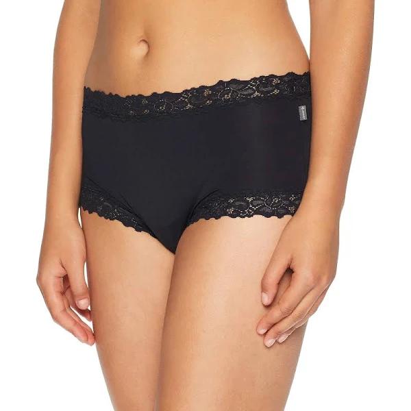 Jockey Parisienne Full Briefs - Black - Black