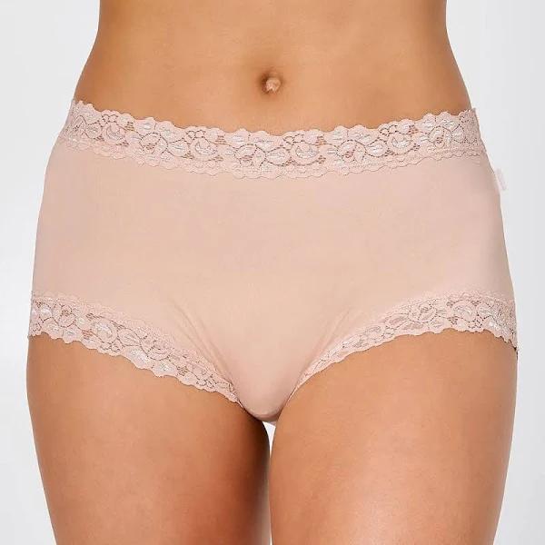 Jockey Parisienne Full Briefs - Taupe - Neutral