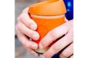 JOCO 8oz Glass Reusable Coffee Cup (Deep Teal)