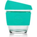 JOCO 8oz Glass Reusable Coffee Cup (Mood Indigo)