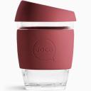 JOCO 8oz Glass Reusable Coffee Cup (Mood Indigo)
