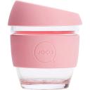 JOCO 8oz Glass Reusable Coffee Cup (Mood Indigo)