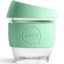 JOCO 8oz Glass Reusable Coffee Cup (Mood Indigo)