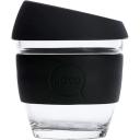 JOCO 8oz Glass Reusable Coffee Cup (Mood Indigo)