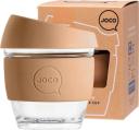 JOCO 8oz Glass Reusable Coffee Cup (Mood Indigo)