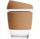 JOCO Reusable Glass Cup Deep Teal (12oz)