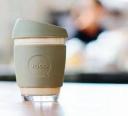 JOCO Reusable Glass Cup Deep Teal (12oz)