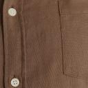 Johnny Bigg Anders Linen Shirt Cocoa 5XL