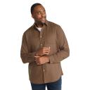 Johnny Bigg Anders Linen Shirt Cocoa 6XL
