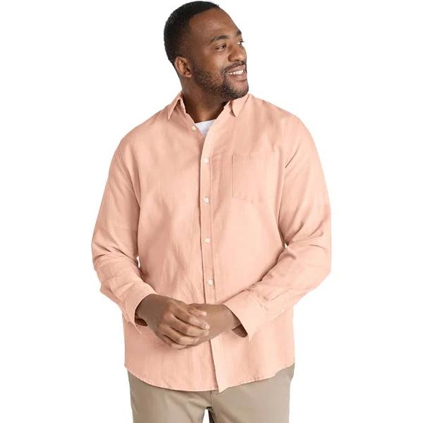 Johnny Bigg Anders Linen Shirt Dusk 7XL