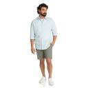 Johnny Bigg Anders Linen Shirt Ice Blue 8XL