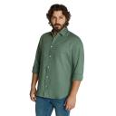 Johnny Bigg Anders Linen Shirt Moss 2XL