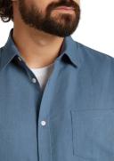 Johnny Bigg Anders Linen Shirt Pacific 8XL