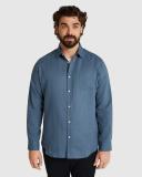 Johnny Bigg Anders Linen Shirt Pacific 9XL