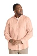 Johnny Bigg Anders Linen Shirt Wine 8XL
