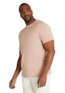 Johnny Bigg Essential Crew Neck Tee in Blush 3XL