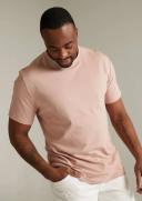 Johnny Bigg Essential Crew Neck Tee in Blush 3XL