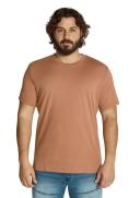 Johnny Bigg Essential Crew Neck Tee in Chocolate 9XL