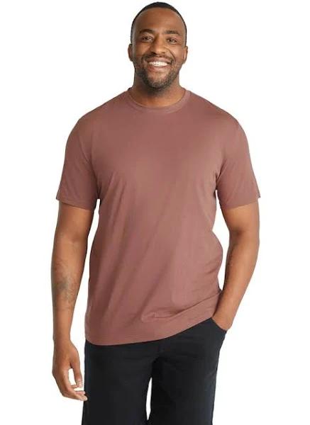 Johnny Bigg Essential Crew Neck Tee in Pink Raspberry 3XL