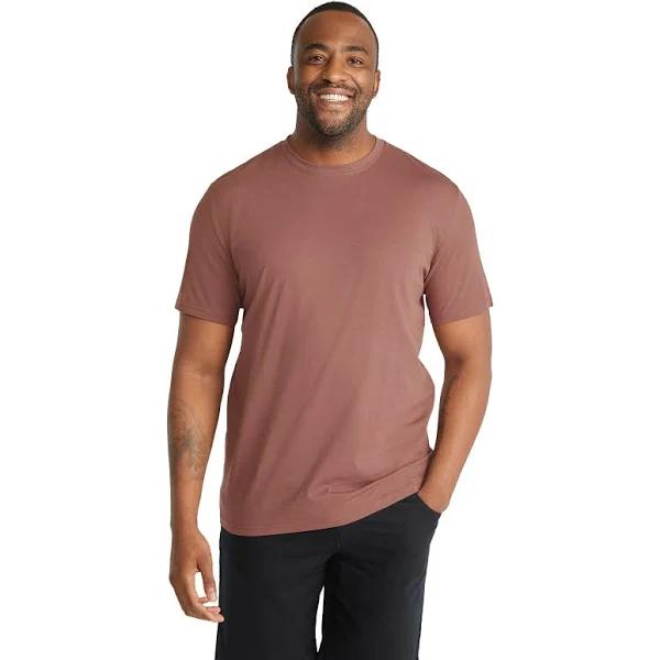 Johnny Bigg Essential Crew Neck Tee in Pink Raspberry 6XL