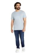 Johnny Bigg Essential Crew Neck Tee in Powder Blue Cornflower 8XL