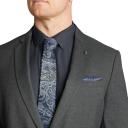 Johnny Bigg Matteo Textured Stretch 2 B Suit Jacket Charcoal 42L