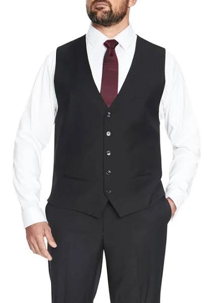 Johnny Bigg Raymond Waistcoat Black 7XL