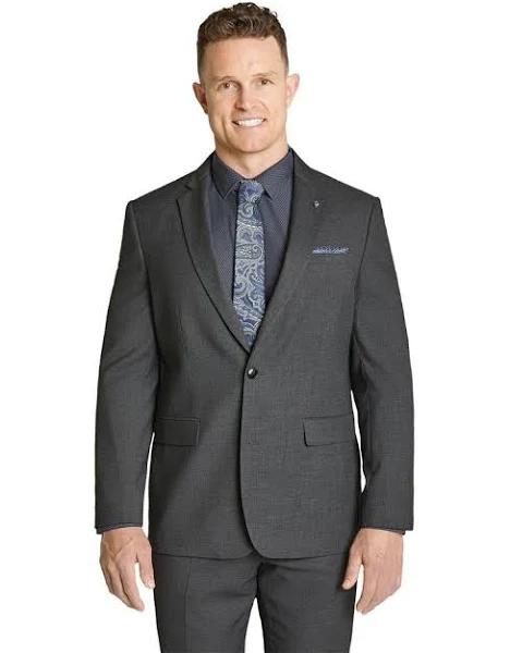 Johnny Bigg The Raymond 2 Button Suit Jacket Charcoal 58