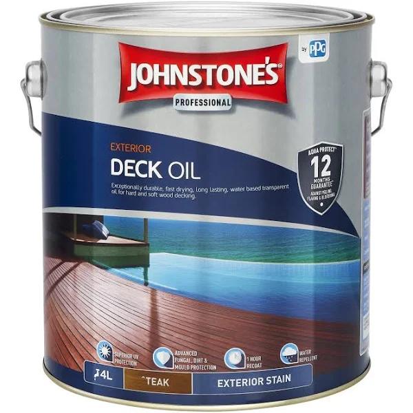 Johnstone's 4L Teak Decking Oil