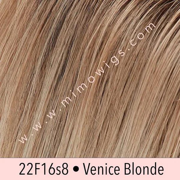 Jon Renau Allure Monofilament Wig 22F16S8 Venice Blonde