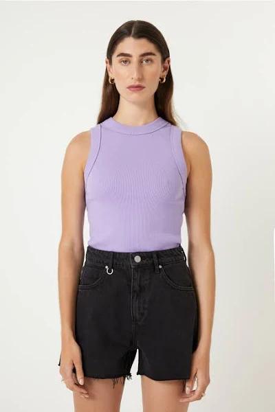 Jonesy Singlet - Lavender - M - Neuw Denim