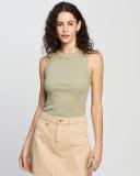 Jonesy Singlet - Oil Green - XS - Neuw Denim