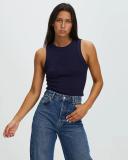 Jonesy Singlet - True Navy - M - Neuw Denim