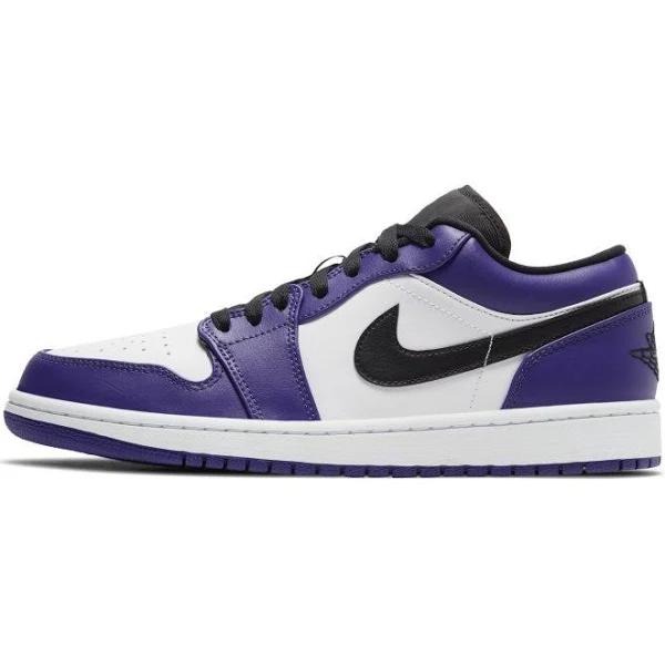 Jordan 1 Low Court Purple White