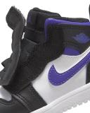 Jordan 1 Mid Baby and Toddler Shoe - Black
