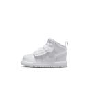 Jordan 1 Mid Baby and Toddler Shoe - White