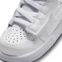 Jordan 1 Mid Baby and Toddler Shoe - White