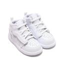 Jordan 1 Mid Baby and Toddler Shoe - White