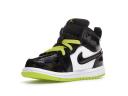 Jordan 1 Mid Black Cyber Mystic Green (TD)