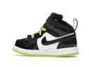 Jordan 1 Mid Black Cyber Mystic Green (TD)