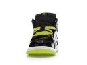 Jordan 1 Mid Black Cyber Mystic Green (TD)
