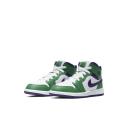 Jordan 1 Mid Little Kids' Shoe, Green, Size: 1