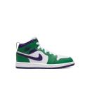 Jordan 1 Mid Little Kids' Shoe, Green, Size: 1